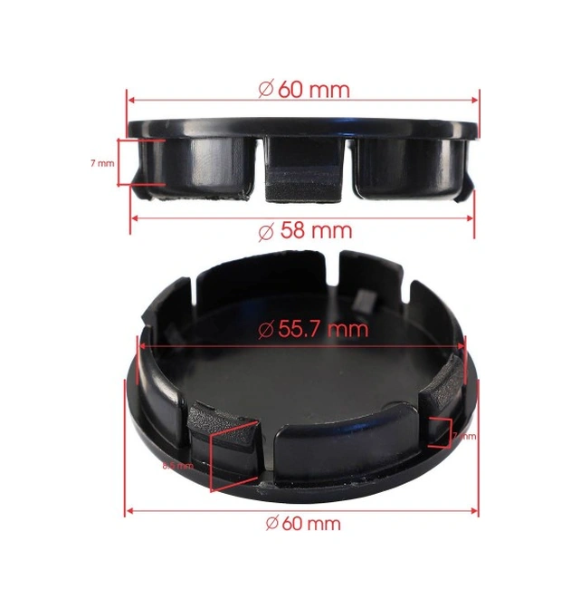 Bbs Damla Geçme Jant Göbek Kapağı 4 Lü Set 55/58mm Sarı