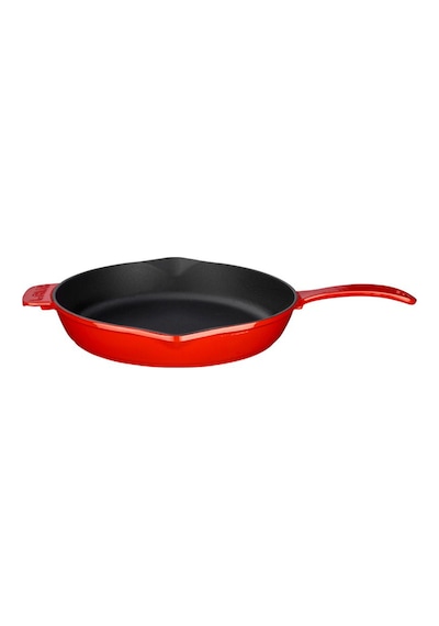 Lava Döküm Kızartma Tavası 28 CM Kırmızı