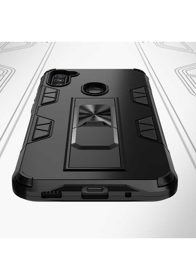 Samsung Uyumlu Galaxy A11 Kılıf Zore Volve Kapak-Kırmızı