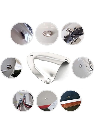 2'li Su Ve Hava Firarı. 93x87mm. Tekne Çıpa Dolabı Su Firarı