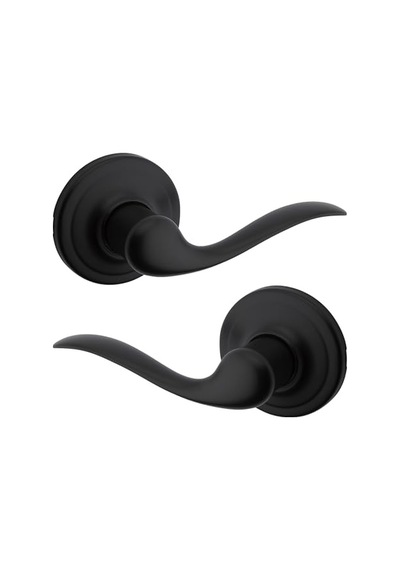 97200-816 Tustin Hall/closet Lever, Iron Black Genel