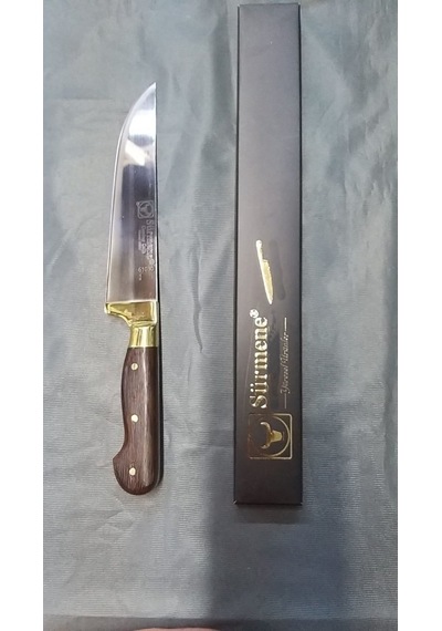 Cumhur Çelik Bıçak 61040 Sürmene Kasap Bıçağı 24 Cm Ahşap