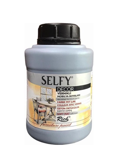 Rich Selfy Decor Vernikli Boya 1250Cc Italyan Gri 12868