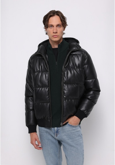 Colin's Colins Regular Fit Erkek Siyah Mont Pu Cl1076392 Q1.v1 Blk Siyah