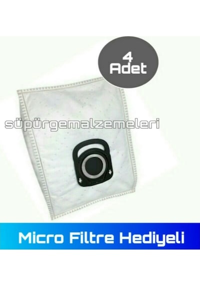 Rowenta Zr 200520 Toz Torbası 4 Adet - Micro Filtre Hediyeli