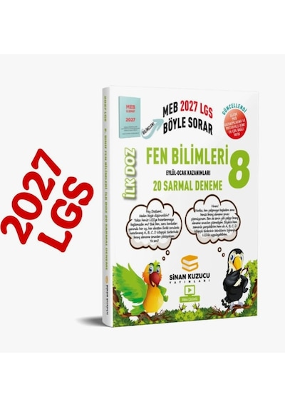 Sinan Kuzucu İlk Doz Sarmal Branş Denemeleri Fen Bilimleri 8. Sınıf 2027 Meb Böyle Sorar