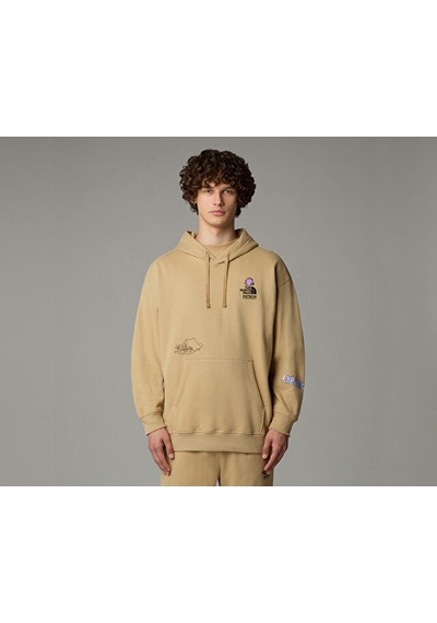 The North Face U Mountain Cleanup Oversized Hoodie Unisex Outdoor Sweatshirts Nf0a8c2vlk51 Haki Haki