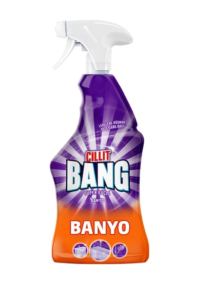 Cillit Bang Banyo Kir Ve Kireç Sökücü Sprey 750 Ml 4 Adet