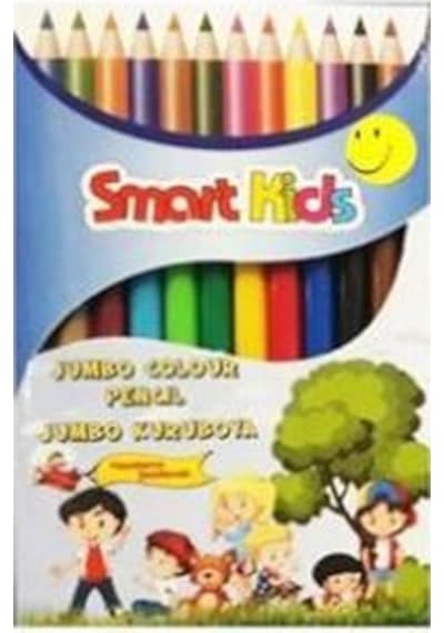 Smart Kıds Kuru Boya Jumbo 12 Renk 2972