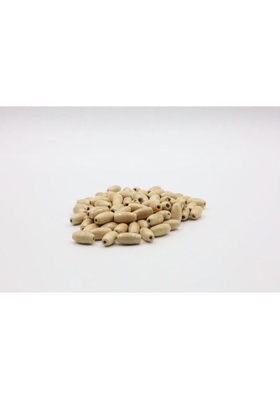 Ahşap Boncuk Arpa Modeli 6x12 Mm çok renkli