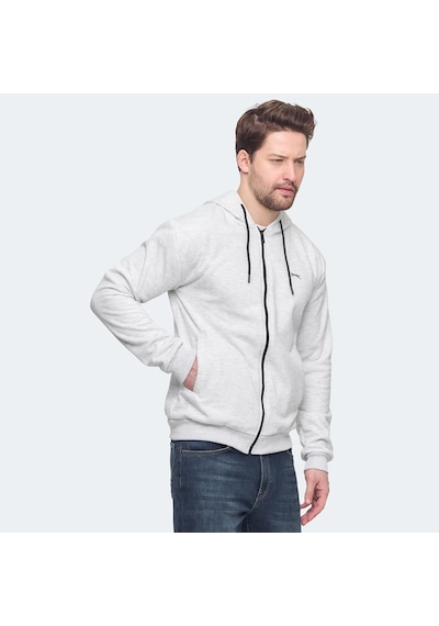 Slazenger KOZZAX IN Erkek Sweatshirt Koyu Gri