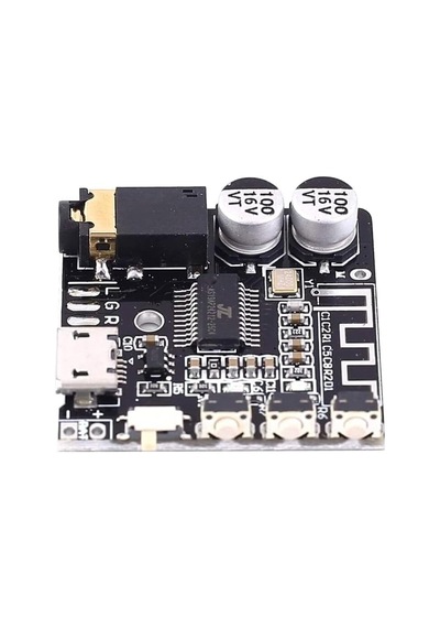 Bluetooth 5.0 Ses Müzik Alıcı Modülü Devre Kartı 5v Alıcı 3.5mm Stereo Jack