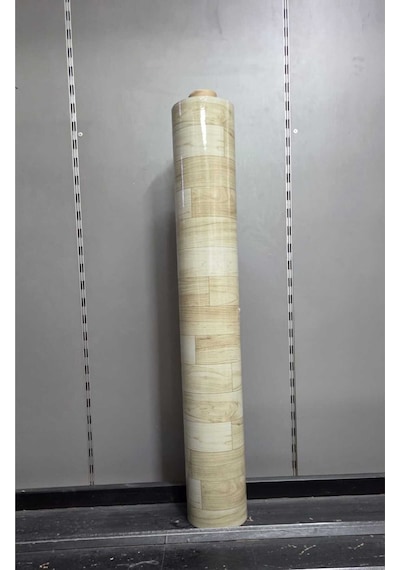 Yer Zemin Döşemesi Kaplaması Yanmaz Soba Altı Pvc Yer Muşambası - Isı Yalıtımlı Parke Koruyucu 100 X 200 / Sarı