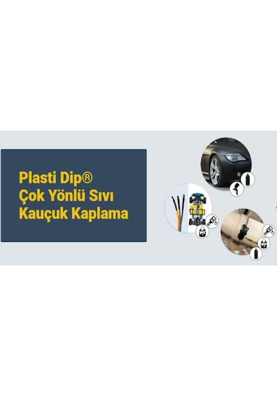 Plasti Dip - Mibenco - Pur - 175 Gram - Mat Siyah