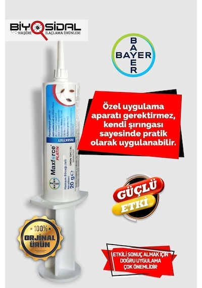 Maxforce Platin Hamamböceği Jeli 20gr 2027