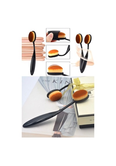 Oval Makyaj Fondöten Fırçası