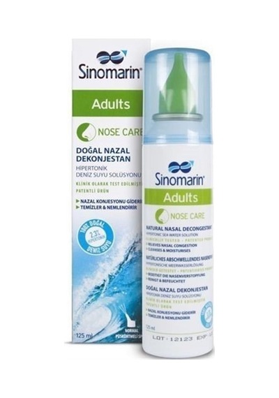 Sinomarin Adult Deniz Suyu Spreyi 125 Ml