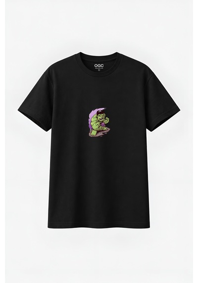 Ogc Hulk Unısex T-shırt Siyah