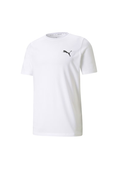 Puma Actıve Small Logo Tee Beyaz Erkek Kısa Kol T-Shirt 000000000101085577