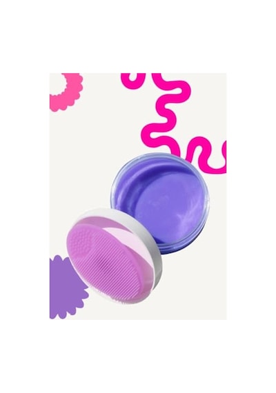 Pop Beauty Makyaj Fırçasını Ve Süngerini Temizleme Sabunu Ve Silikon Matı 120gr Büyük Boy