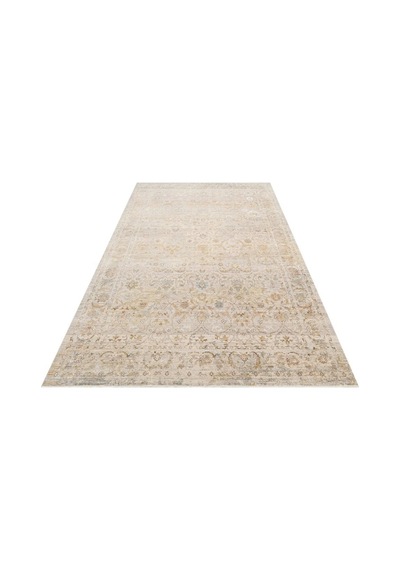 Eko Halı Mystic Mys 03 Light Multy Polyester Viskon Klasik Motifli Şık Salon Halısı Krem
