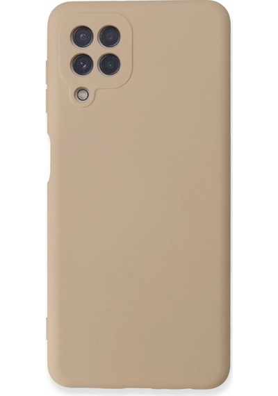 Samsung Uyumlu Galaxy A22 Kılıf Nano İçi Kadife Silikon Pudra/