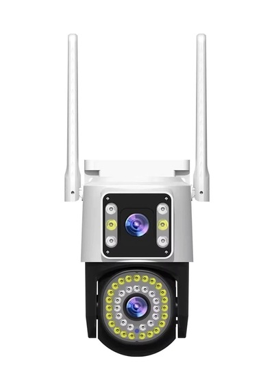 Buğz 4mp Yoosee Çift Lens Ip Kamera - Wıfı Açık Otomatik İzleme, Su Geçirmez Kablosuz Güvenlik Ev Kamerası, Renkli Gece Görüş
