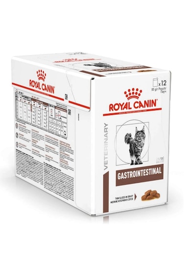 Royal Canin Vet Diet Gastrointestinal Kedi Yaş Mama 12x85g Akut İshal Ve Flora Onarımı