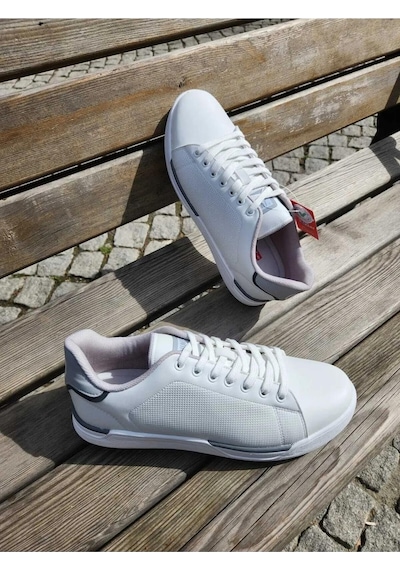 Jump 27974 Merdane E-whıte/l-grey Spor Ayakkabı 001