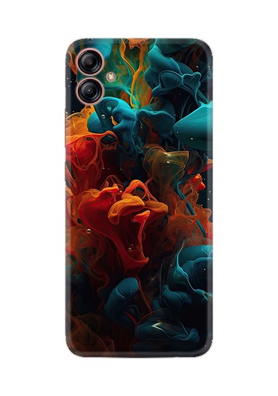 Samsung Samsung Galaxy Uyumlu A04e Kılıf Boutique Baskılı Resimli Renk Cümbüşü Pcode -070