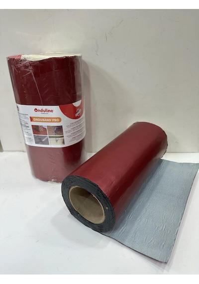 Onduband Pro Kırmızı Baca Su Engelleme Tamir Bandı Yapışkanlı Uzunluk:1 Metre X 30 Cm Fransa Üretim