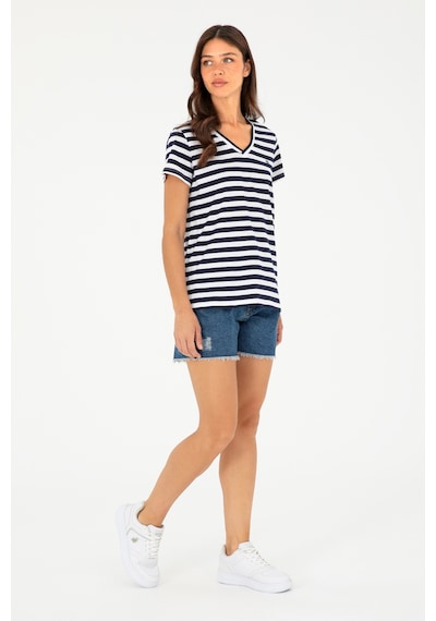 U.s. Polo Assn. Kadın Mavi Şort Jean 50283841-dn0022 Mavi