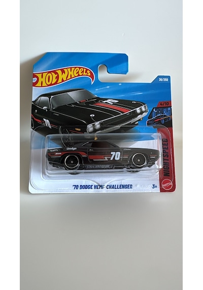 Hot Wheels 70 Dodge Hemi Challenger Siyah