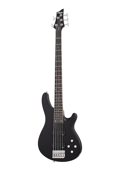 Schecter C-5 Deluxe 5 Telli Bas Gitar Satin Black
