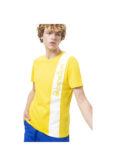 United Colors Of Benetton Erkek T-shirt Ben.m20474 Sarı
