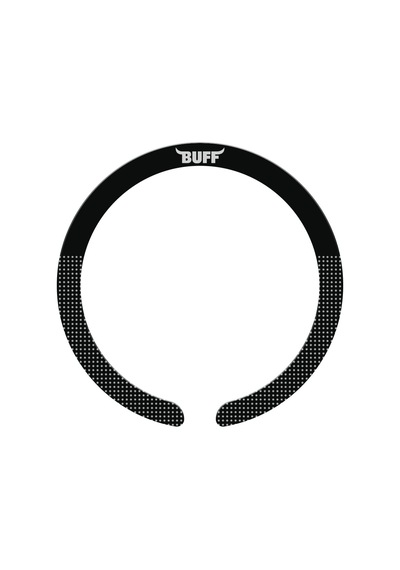 Buff, Bl23 Magsafe Uyumlu Ring Adapter Metal Halka Plaka, Siyah