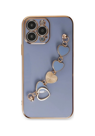 Apple iPhone Uyumlu  Uyumlu 13 Pro Kılıf Esila Silikon - Gri Renkli