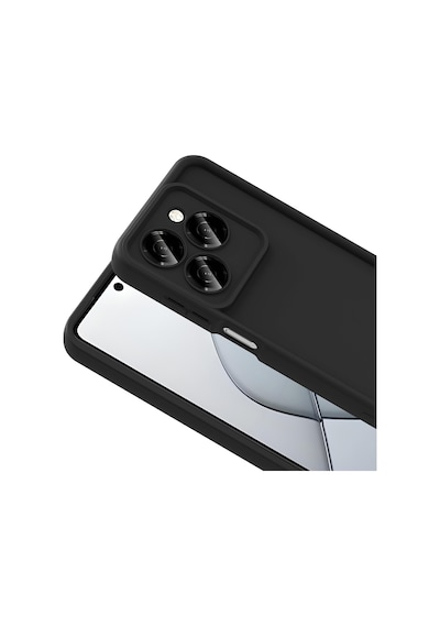 Rba Aksesuar Tecno Spark 20 Pro 5g Kılıf Kamera Korumalı Rba Ananas Kapak - Siyah Siyah