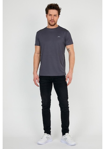 Slazenger Republıc K.Gri Erkek T-Shirt