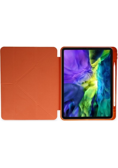 Apple Uyumlu iPad Pro 12.9 3. 4. 5. 6. Nesil Kılıf Kalem Şarj Bölmeli Case 2018 - 2022