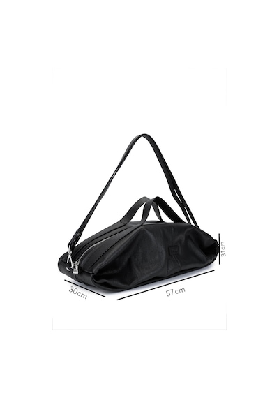 Tamer Tanca Unisex Hakiki Deri Siyah Floter Sırt Çantası 301 3036 Cnt Sk25-26 Sıyah Fltr Siyah