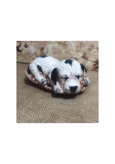 El Yapımı Köpek Yavrusu Biblosu,sepette Yatan Köpek Yavrusu Biblosu.