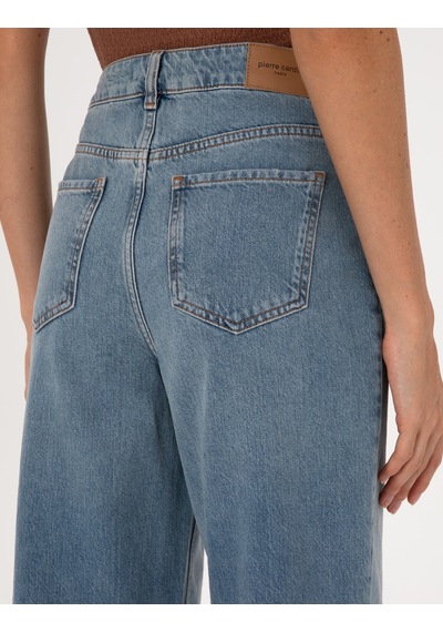 Pierre Cardin Kadın Mavi Pantolon Jean 50308443-vr036 Mavi