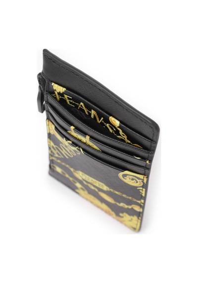Versace Jeans Couture Cüzdan Kartlık Deri 75ya5pb3 Zp357 G89 Siyah