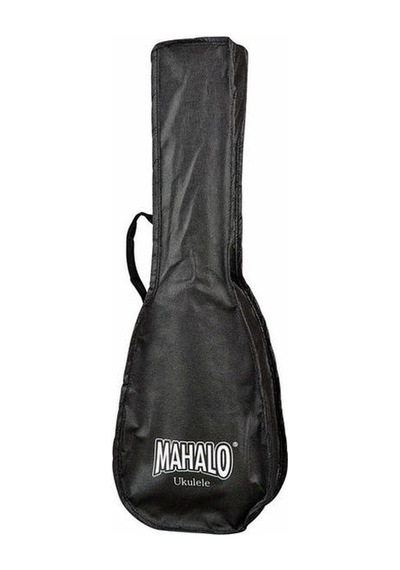 Mahalo Soprano Ukulele Heart Black