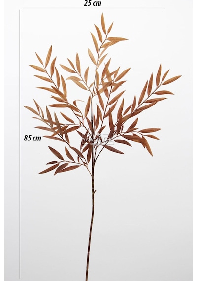 Yapay Retro Söğüt Dalı 85 Cm Kahverengi