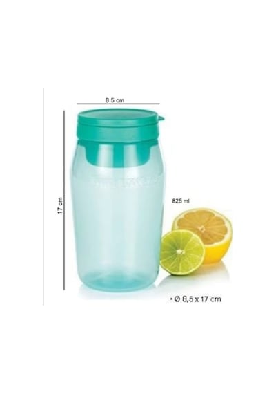 Çok Amaçlı Kavanoz 825ml Saklama Kabı Yeşil