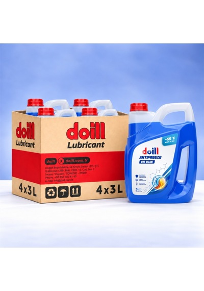 -55 / -56 Derece Hazır Karışım 4 X 3 Litre Mavi Antifriz - G11