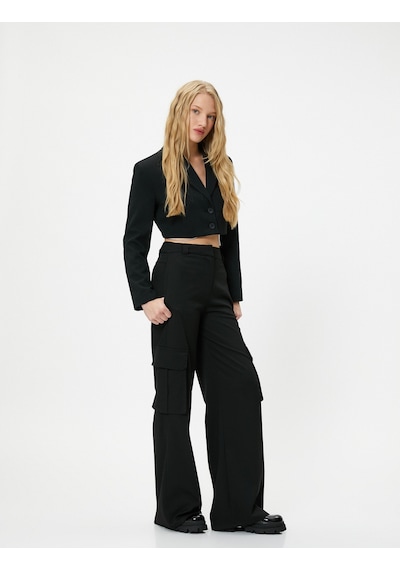 Koton Crop Ceket Ters Kruvaze Yaka Düğme Kapamalı Slim Fit Zincir Detaylı Siyah 4wal50007ıw 4WAL50007IW999 Siyah Koton Crop Ceket Ters Kruvaze Yaka Düğme Kapamalı Slim Fit Zincir Detaylı Siyah 4wal50007ıw 4WAL50007IW999 Siyah