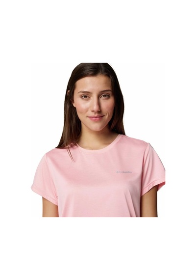 Columbia Al3349 Bluevista Hill Ss Kadın T-shirt 2119301669 Pembe